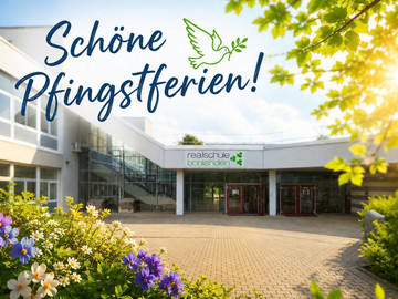 Wir wünschen schöne Pfingstferien!