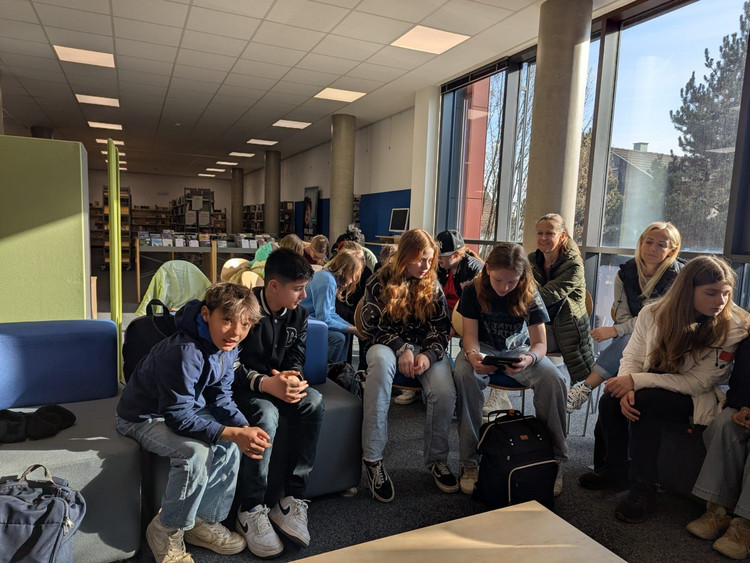 Schüler bei der TOUR XXL