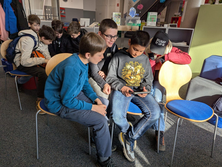 Schüler bei der TOUR XXL