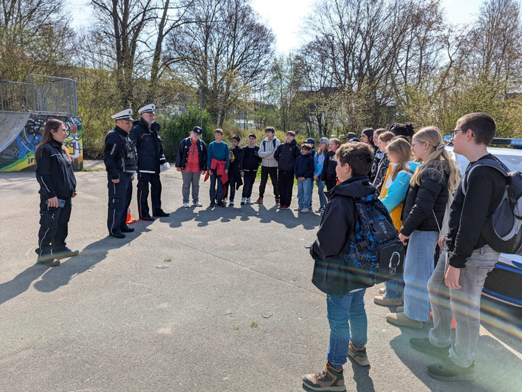 Schüler bei der TOUR XXL
