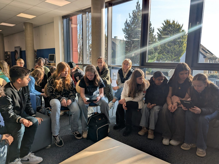 Schüler bei der TOUR XXL