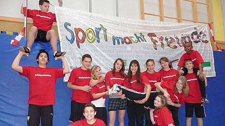 Die Schulsportmentoren aus den Klassen 7.