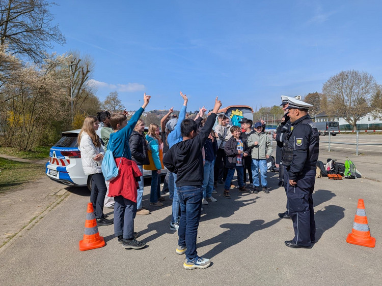 Schüler bei der TOUR XXL