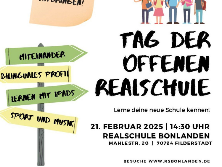 Tag der offenen Tür – Realschule Bonlanden