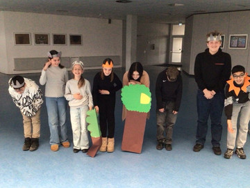 Fabeltheater an der Realschule Bonlanden: Wenn Tiere sprechen lernen